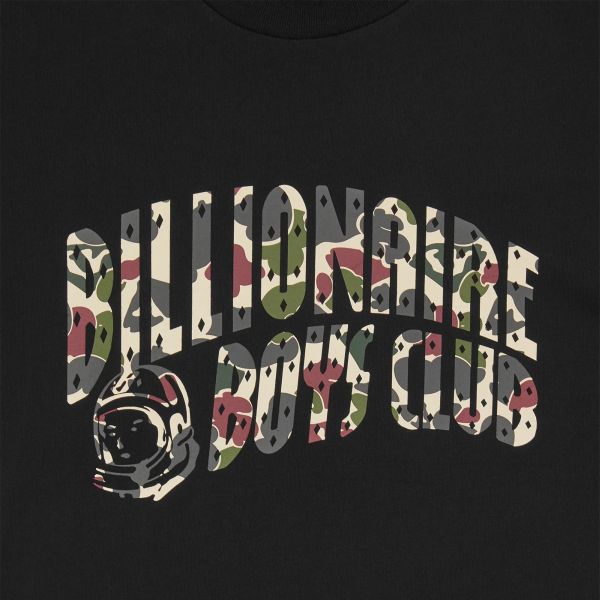 Billionaire Boys Club Duck Camo Arch Logo T-shirt Zwart