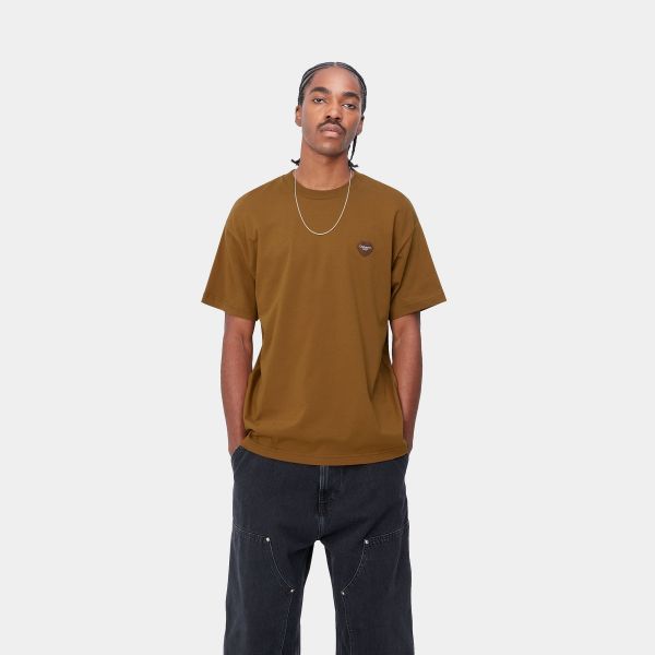 Carhartt Heart Patch T-shirt Bruin