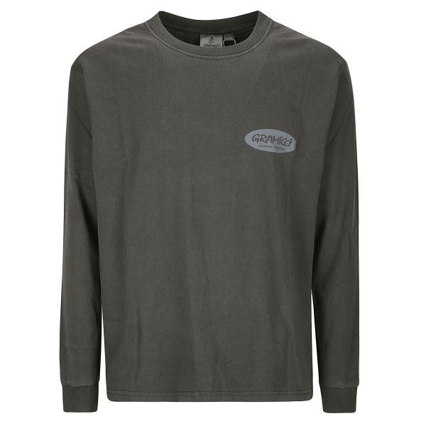 Gramicci Original Freedom Oval Longsleeve T-shirt Grijs