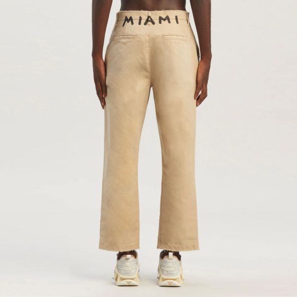Palm Angels Seasonal Logo Chino Beige