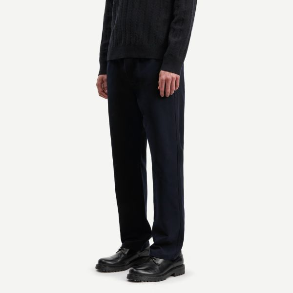 Samsøe Samsøe Jabari Broek Navy