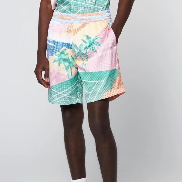 Sergio Tacchini Riviera Korte Broek Meerkleurig