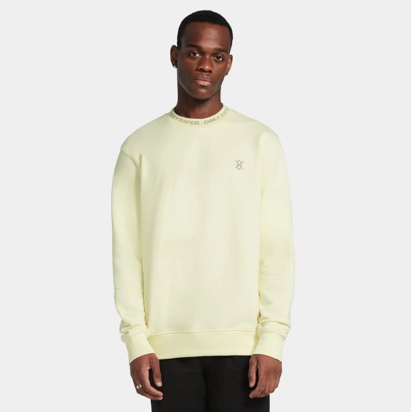 Daily Paper Erib Sweater Geel