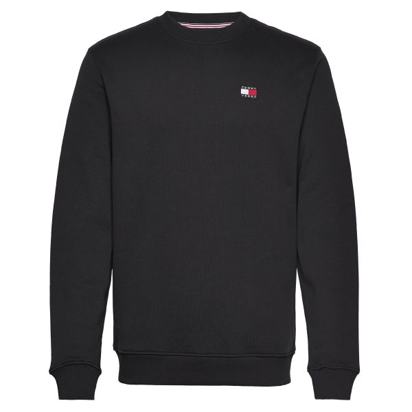 Tommy Jeans Badge Sweater Zwart