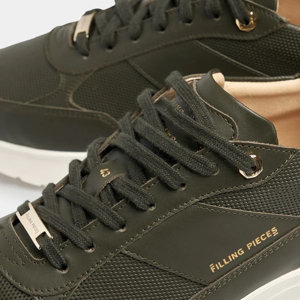 Filling Pieces Jet Runner Aten Sneaker Groen