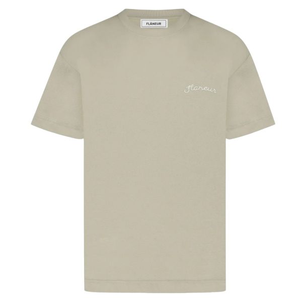 Flâneur Signature T-shirt Beige