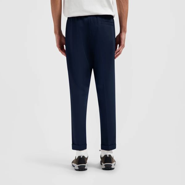 Olaf Slim Elasticated Broek Navy
