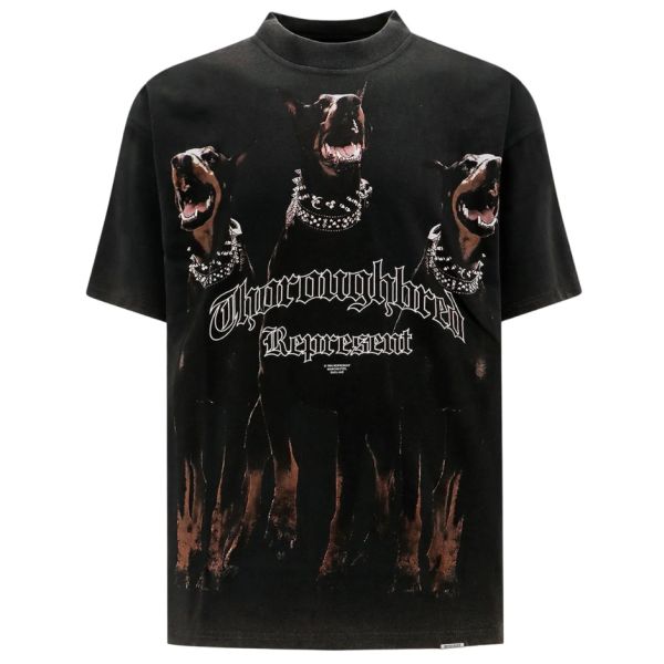 Represent Thoroughbred T-shirt Zwart