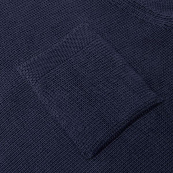 Ma.strum Milano Knitted Roll Neck Sweater Navy