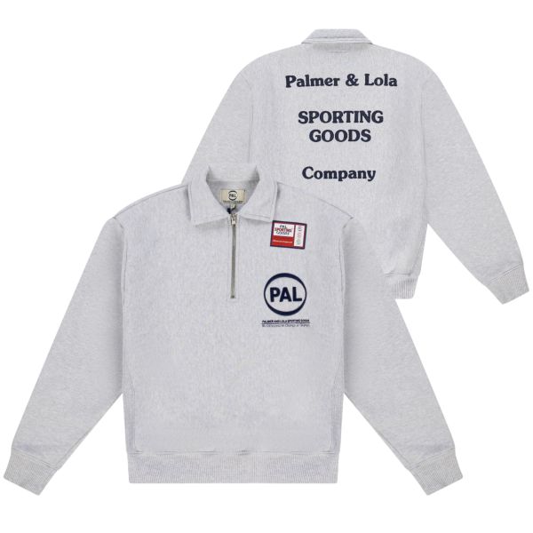 PAL Sporting Goods Company Half Zip Sweater Grijs
