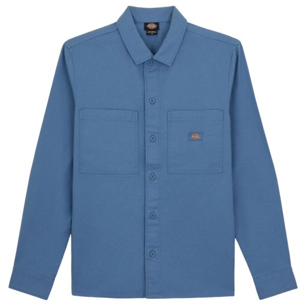 Dickies Florala Overshirt Blauw