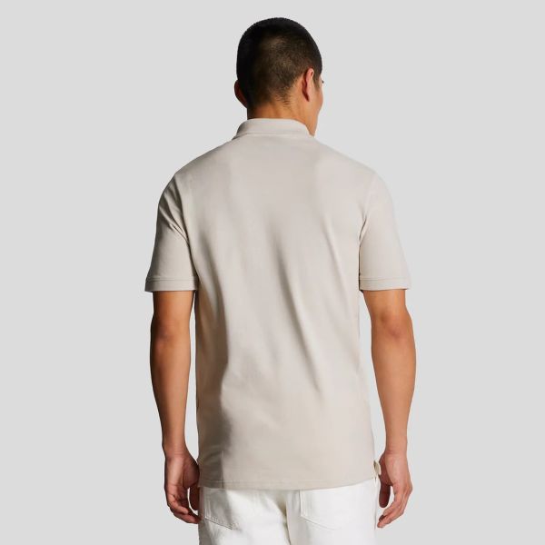 Lyle & Scott Plain Polo Beige