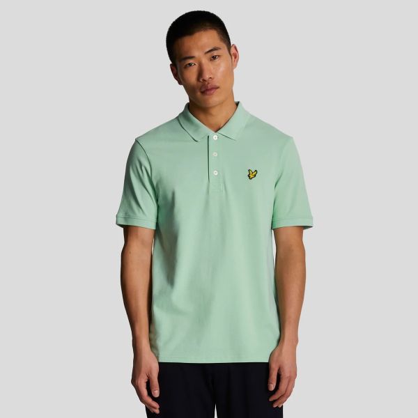 Lyle & Scott Plain Polo Mint