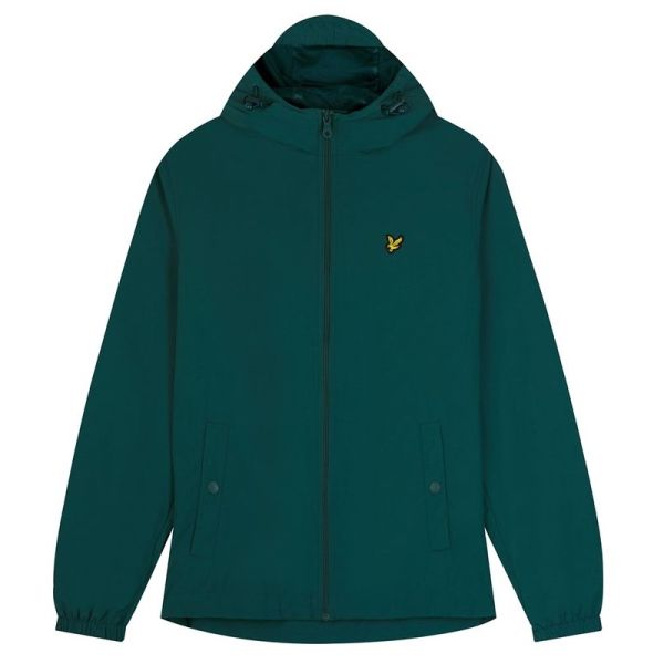 Lyle & Scott Zip Through Hooded Jack Groen