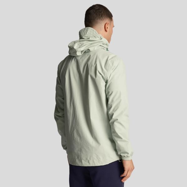 Lyle & Scott Zip Through Hooded Jack Mint