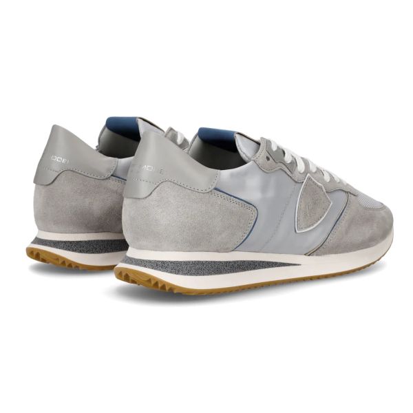 ★Philippe Model(Men)★TRPX Sneaker★Cordura/Gris Philippe Model TRPX Sneaker Grijs | Mezaldy.com