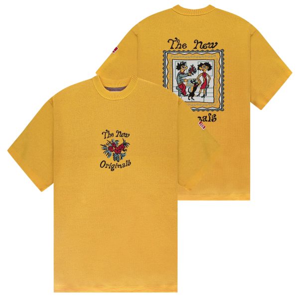 The New Originals Lovers Knit T-shirt Geel
