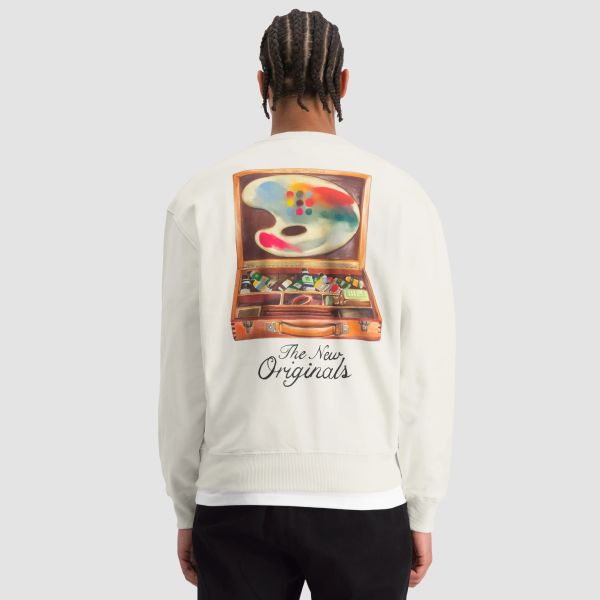 The New Originals Paint Box Sweater Wit