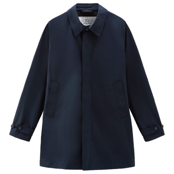 Woolrich New City Car Coat Navy