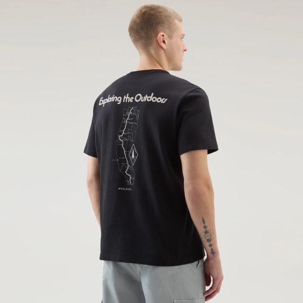 Woolrich Trail T-shirt Zwart