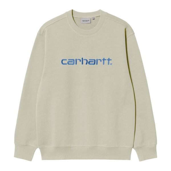 Carhartt Logo Sweater Beige