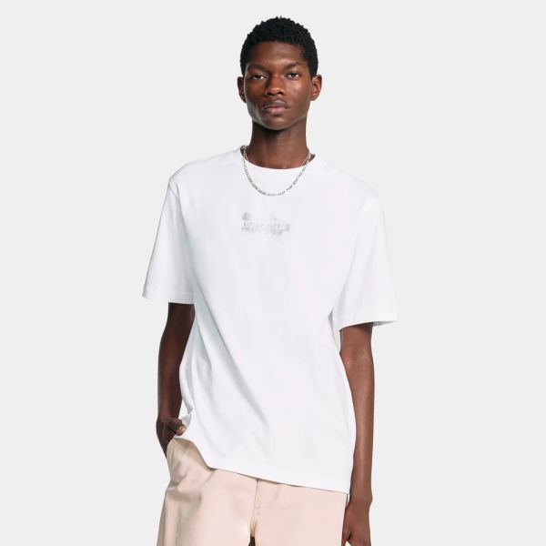 Daily Paper Scratch Logo T-shirt Wit