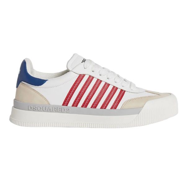 Dsquared2 New Jersey Sneaker Wit/Rood