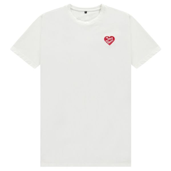 In Gold We Trust The Love Below T-shirt Wit