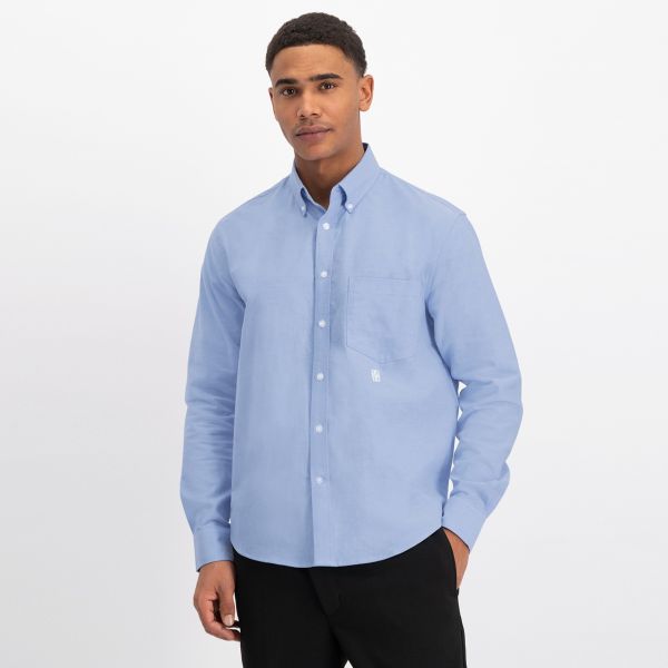 In Gold We Trust The Office Overhemd Licht Blauw