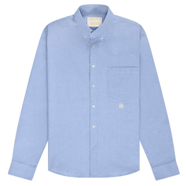In Gold We Trust The Office Overhemd Licht Blauw