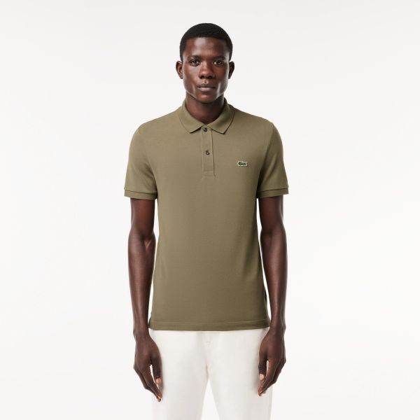 Lacoste Slim Fit Polo Donker Groen