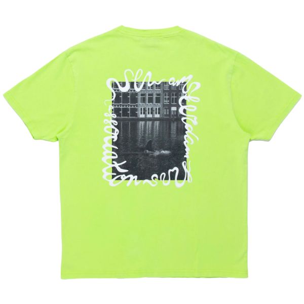 New Amsterdam Surf Association Shark T-shirt Groen