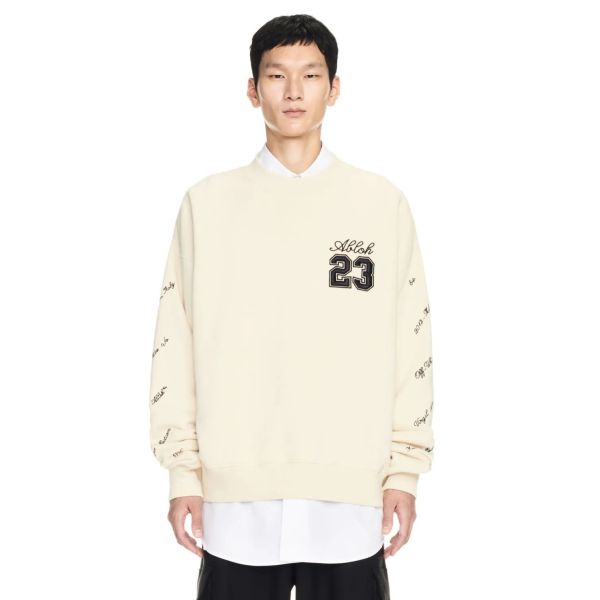 Off-White 23 Logo Skate Sweater Off White | Mezaldy.com