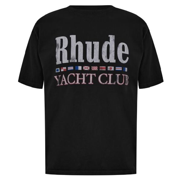Rhude Flag T-shirt Zwart