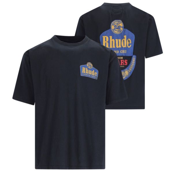 Rhude Grand Cru T-shirt Zwart