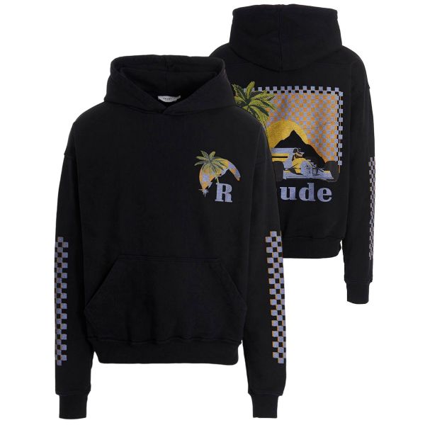Rhude Moonlight Tropics Hoodie Zwart