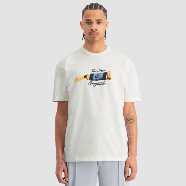 The New Originals Ink Tube T-shirt Wit
