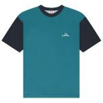 The New Originals Workman Embroidered T-shirt Spruced Up/Licht Blauw