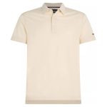 Tommy Hilfiger Mercerized Pique Slim Polo Off White