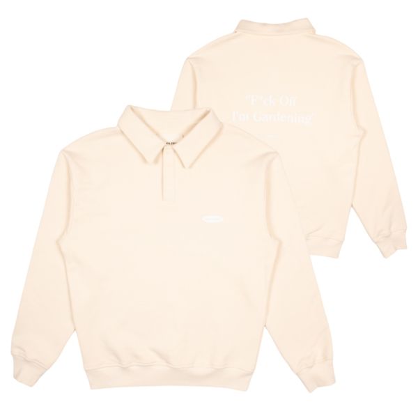 Bram's Fruit Gardening Polo Sweater Off White