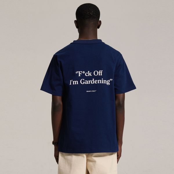 Bram's Fruit Gardening T-shirt Navy