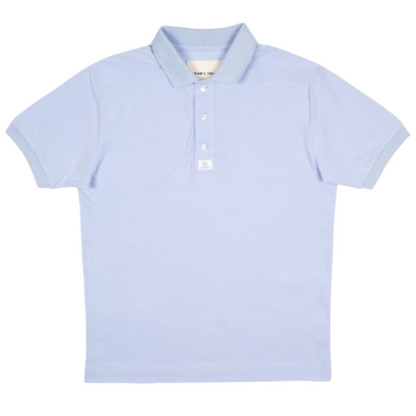 Bram's Fruit Polo Licht Blauw