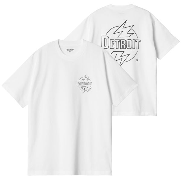 Carhartt Ablaze T-shirt Wit