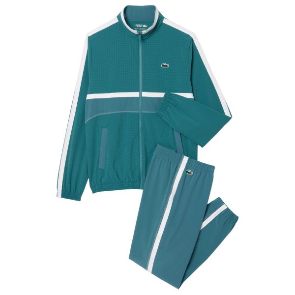 Lacoste X Novak Djokovic Trainingspak Turquoise
