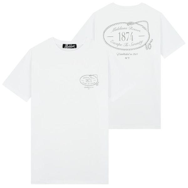 Malelions Serenity T-shirt Wit