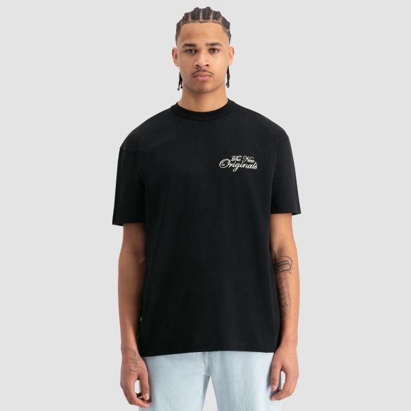 The New Originals Paint Box T-shirt Zwart | Mezaldy.com