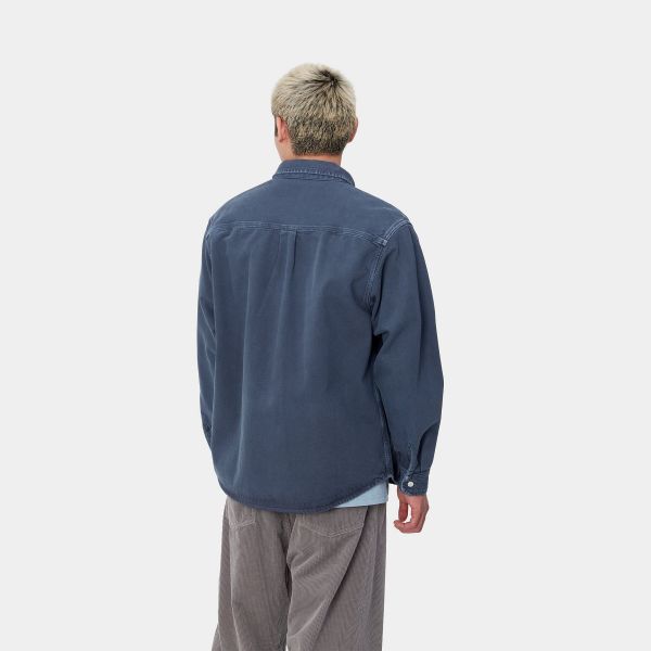 Carhartt George Overshirt Donker Blauw