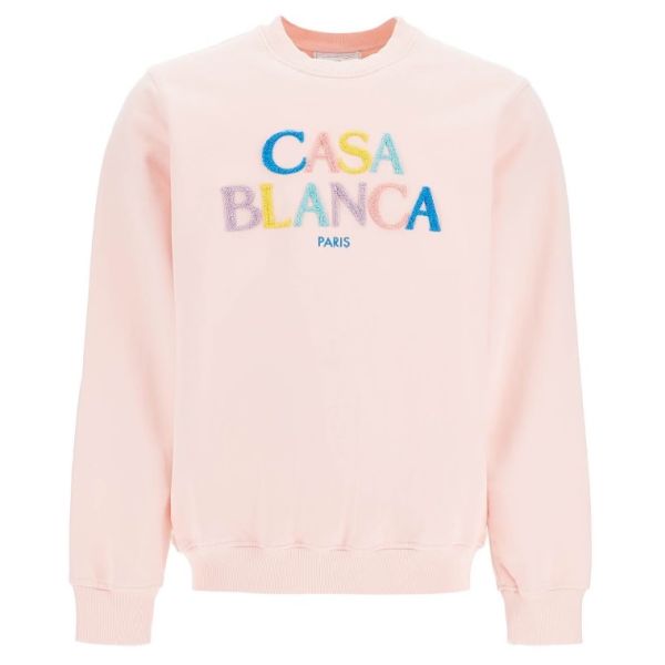 Casablanca Stacked Logo Sweater Roze