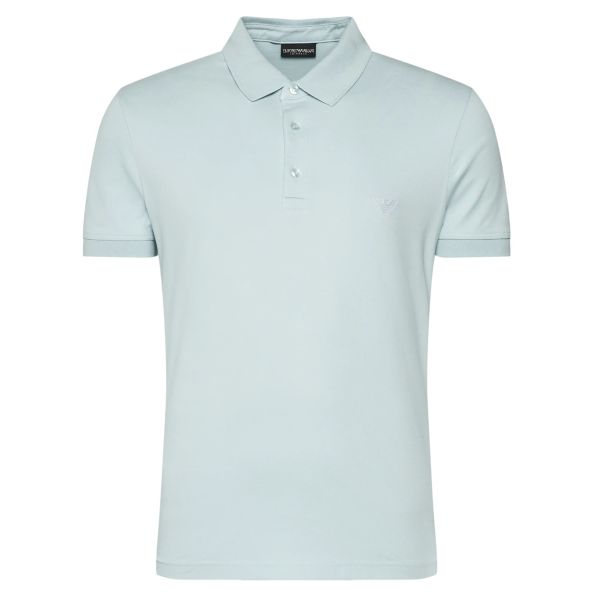 Emporio Armani Polo Licht Blauw