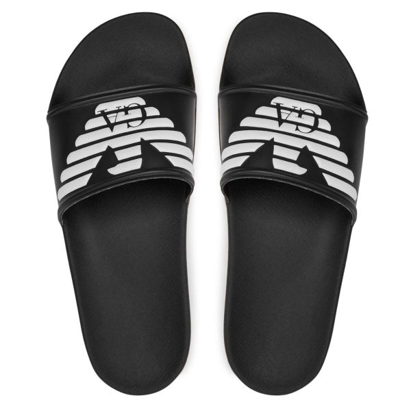 Emporio Armani Slippers Zwart